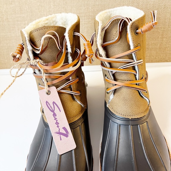 Seven7 Womens Hollis Duckboot Size 8 - Picture 4 of 7